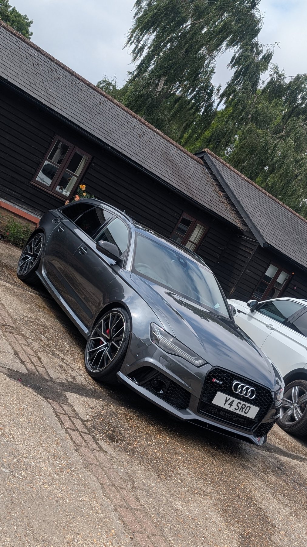 Audi RS6 angle shot