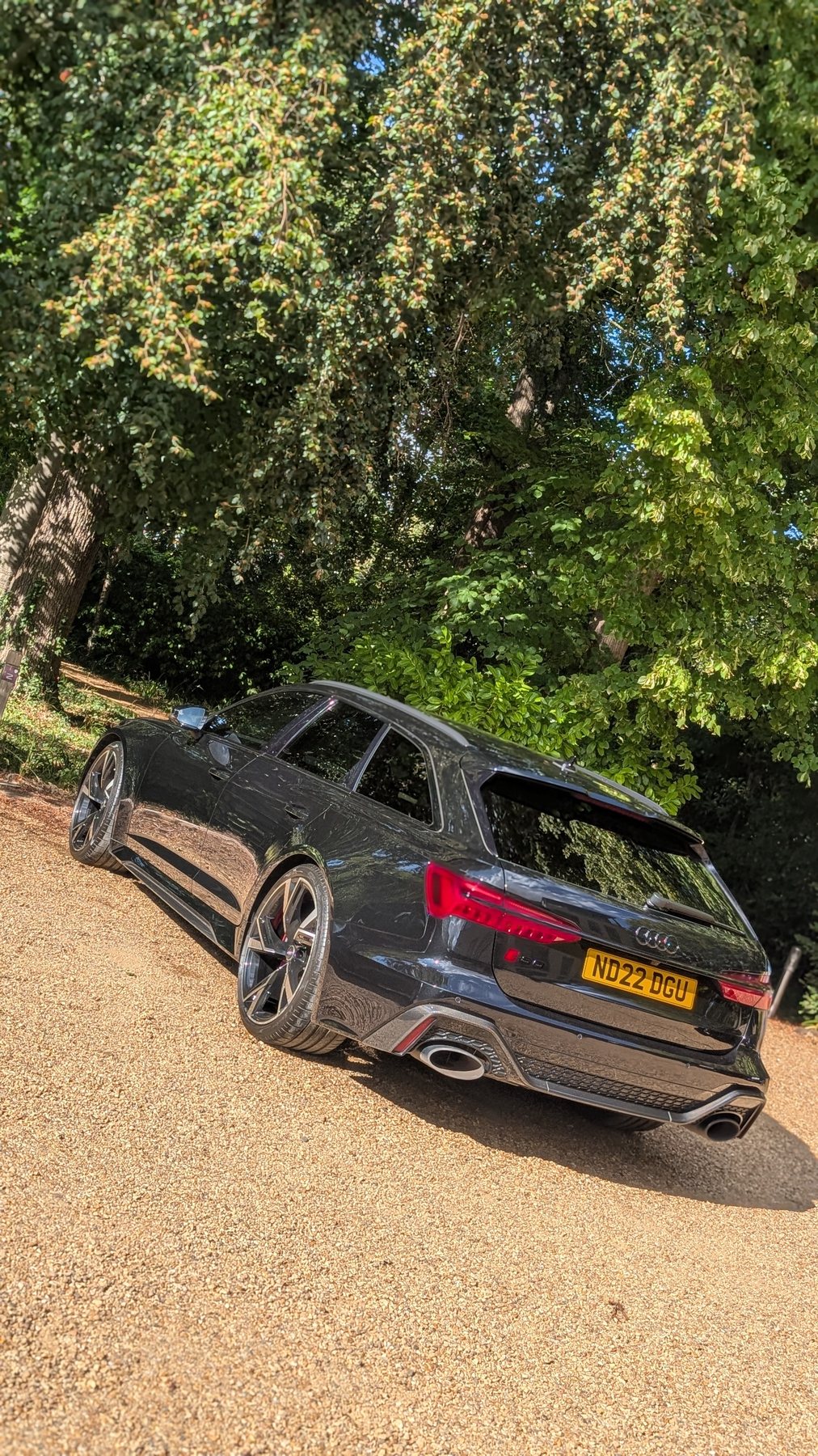 Audi RS6 after — deep gloss restored